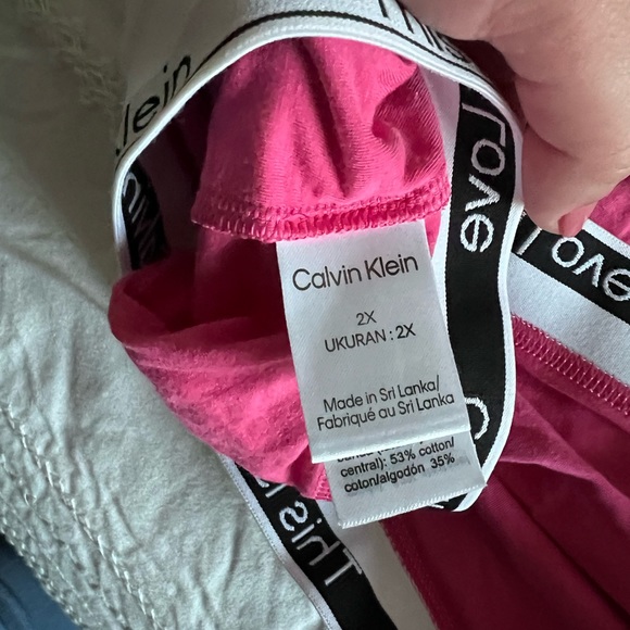 Calvin Klein Racerback Bralette - Picture 3 of 5